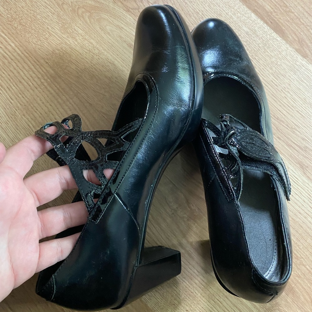 Black Naot Heels